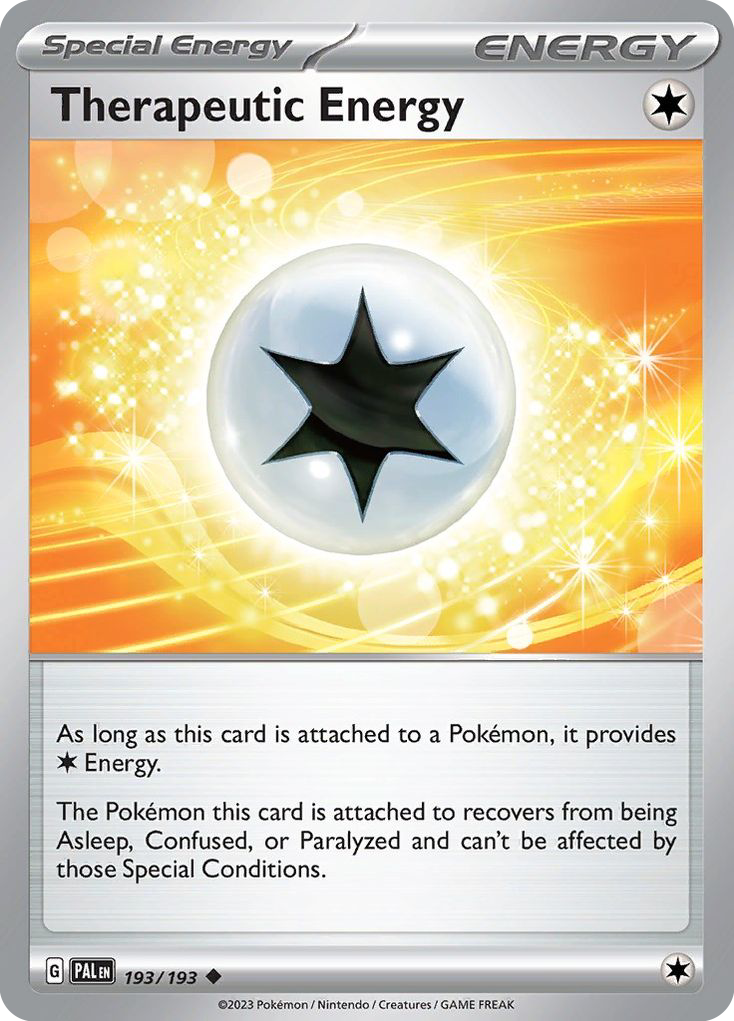 Therapeutic Energy Paldea Evolved 193