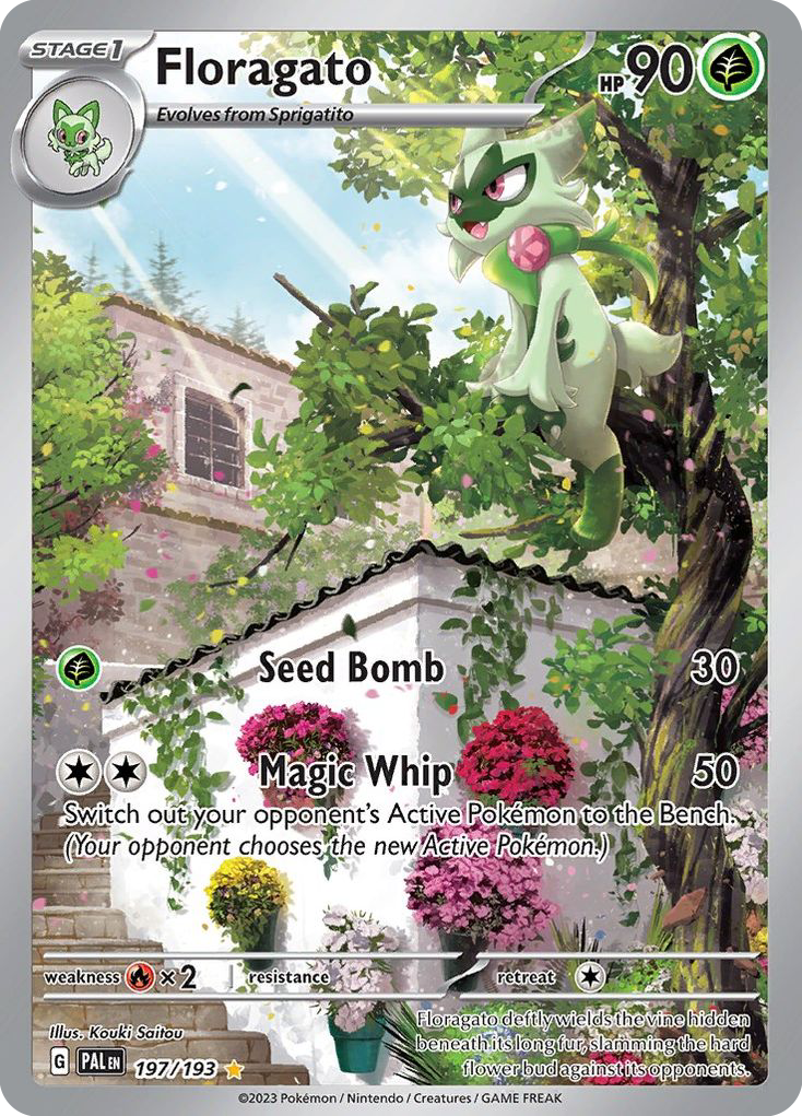 Floragato Paldea Evolved 197