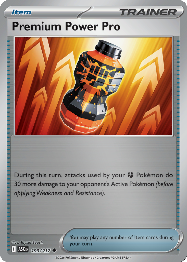 Premium Power Pro [Reverse Holo] #199