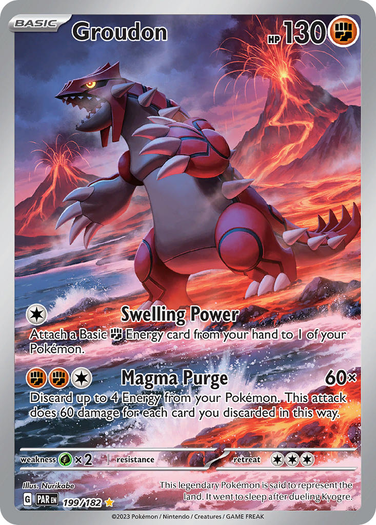 Groudon Paradox Rift 199