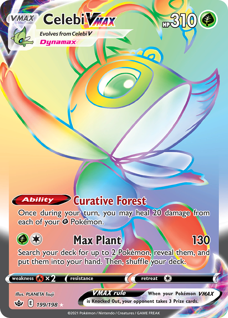 Celebi VMAX Chilling Reign 199