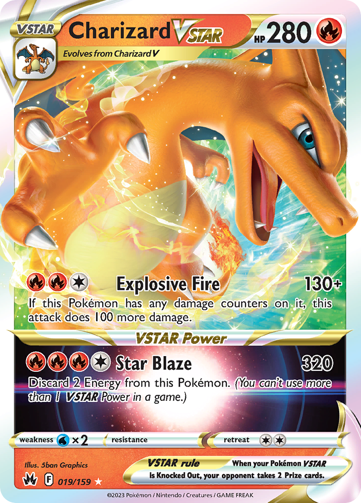 Charizard VSTAR Crown Zenith 19