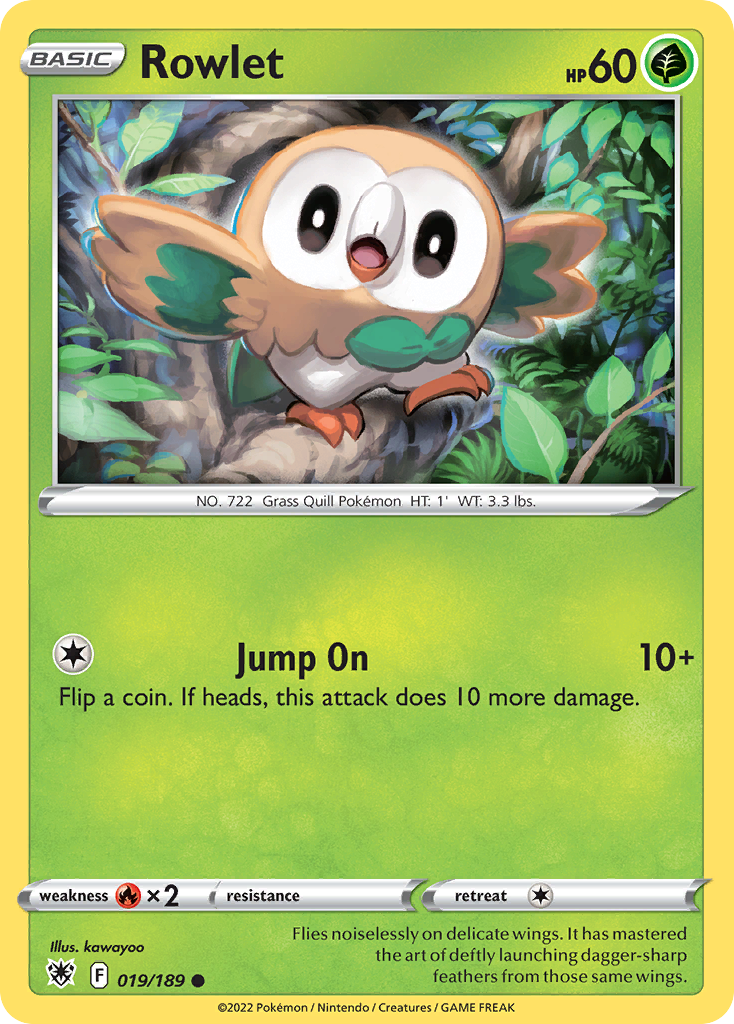 Rowlet Astral Radiance 19