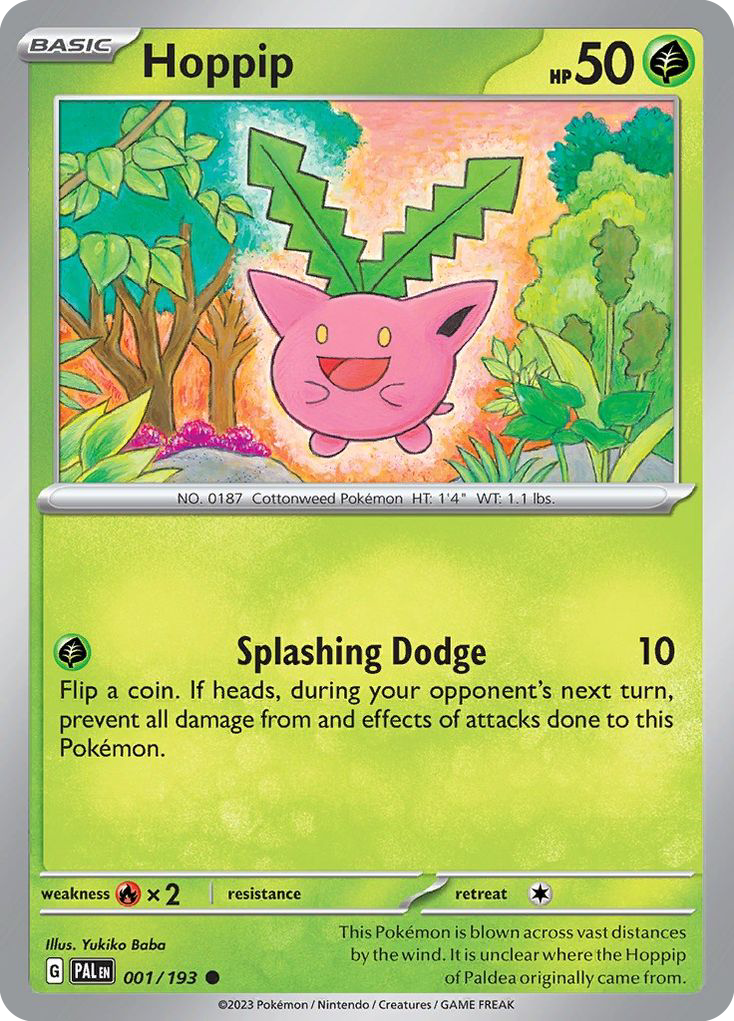Hoppip Paldea Evolved 1