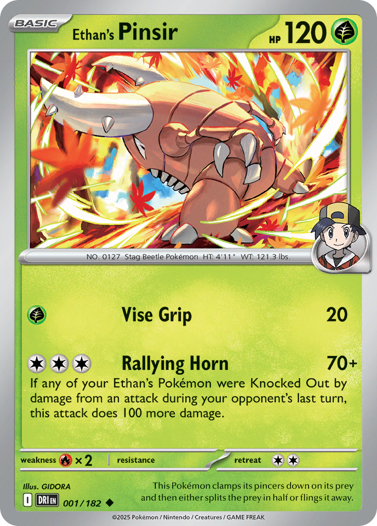 Ethan's Pinsir Destined Rivals 1