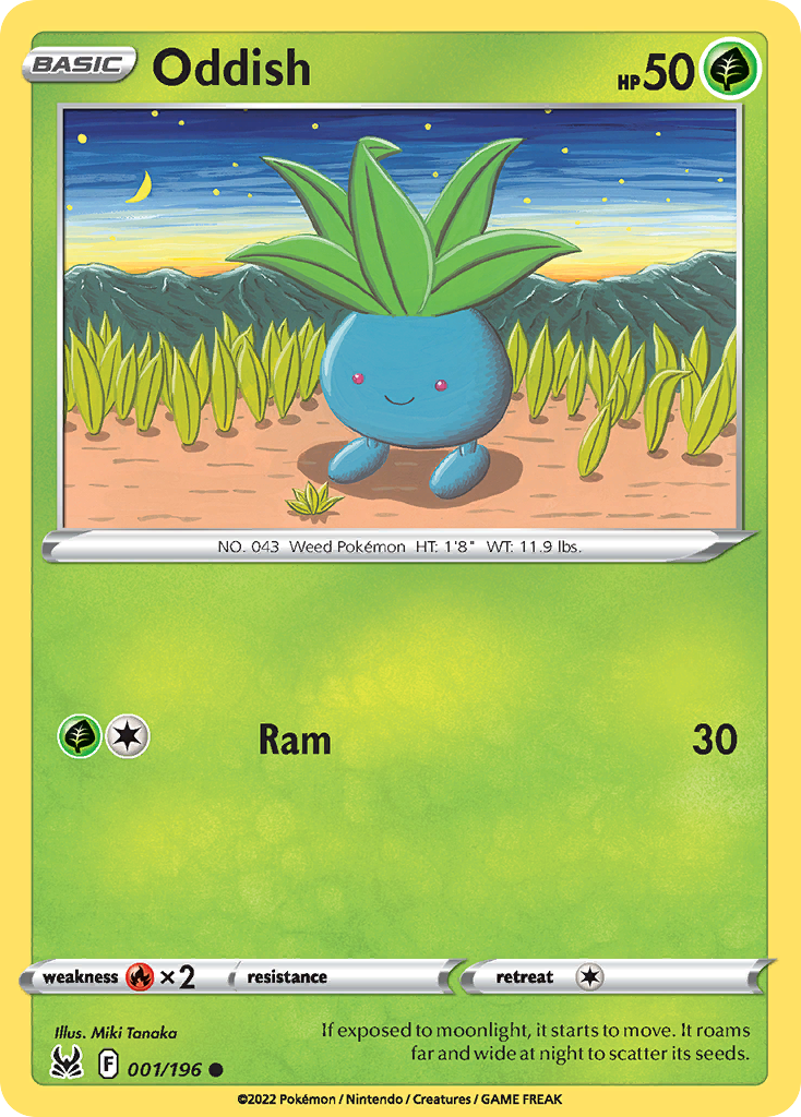 Oddish Lost Origin 1