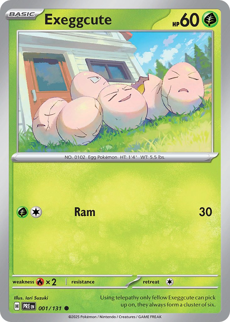 Exeggcute Prismatic Evolutions 1