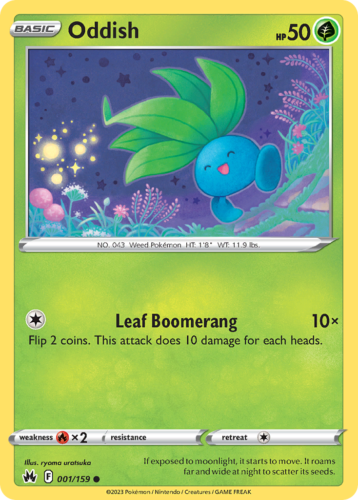 Oddish Crown Zenith 1