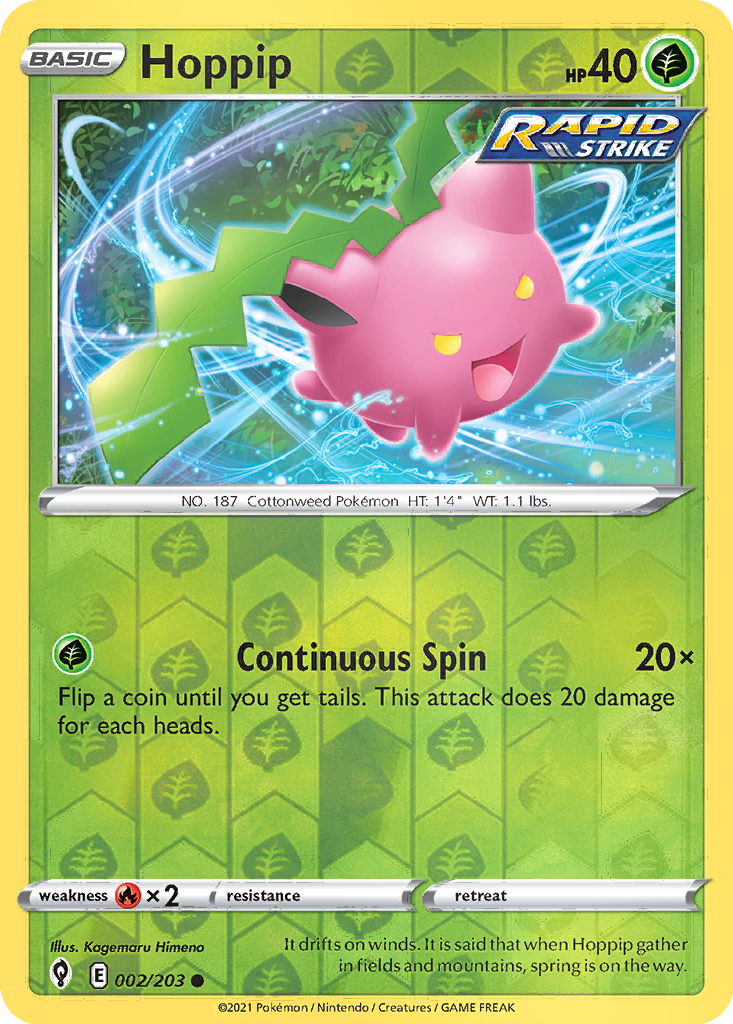 Hoppip [Reverse Holo] #2