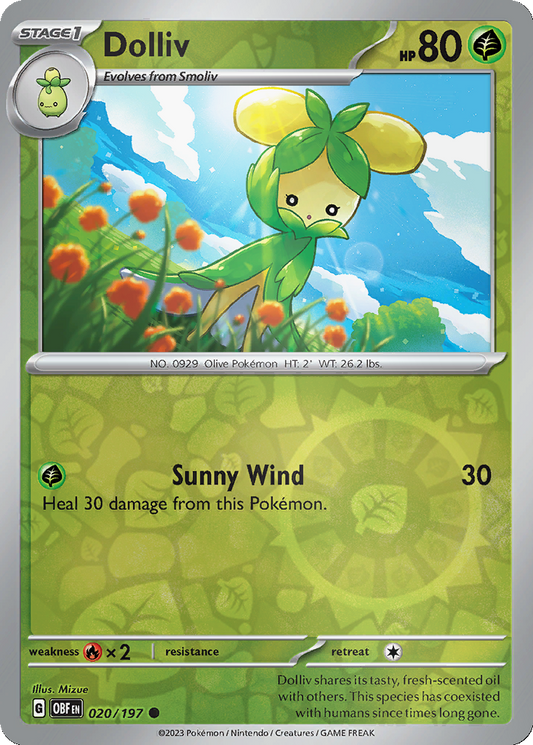 Dolliv [Reverse Holo] #20