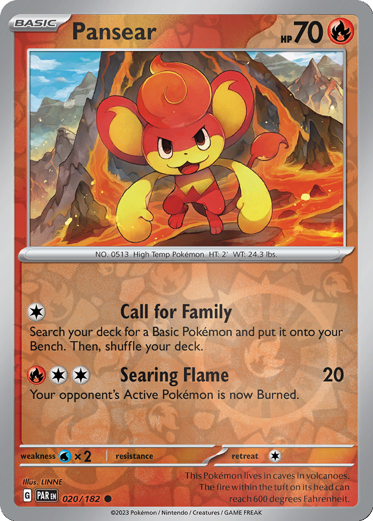 Pansear [Reverse Holo] #20