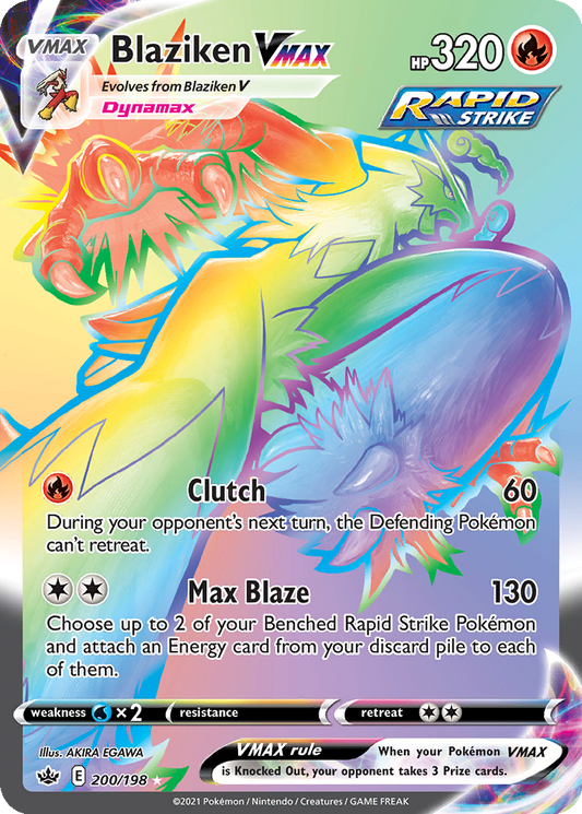 Blaziken VMAX #200