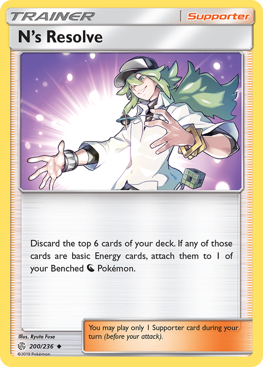 N's Resolve [Reverse Holo] #200