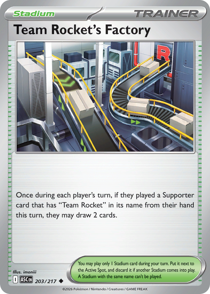 Team Rocket's Factory #203