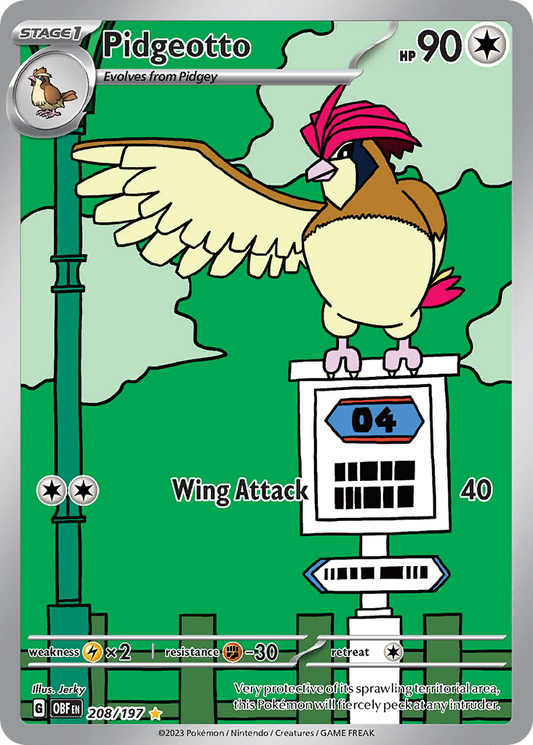 Pidgeotto #208