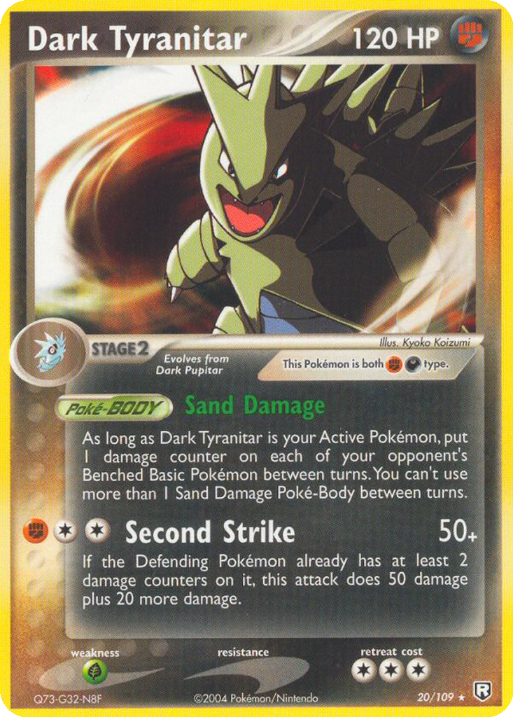 Dark Tyranitar #20