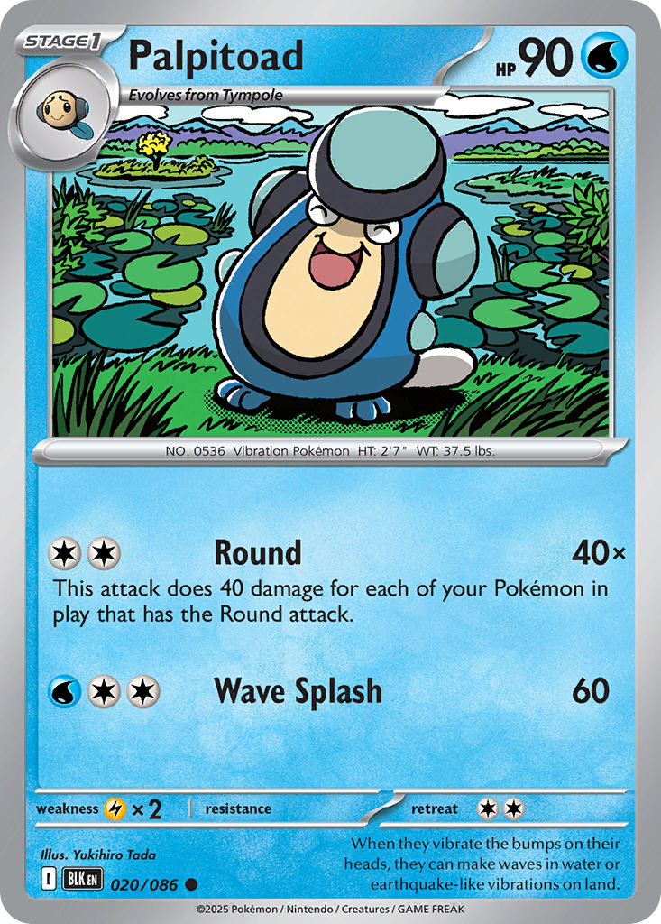Palpitoad [Poke Ball] #20