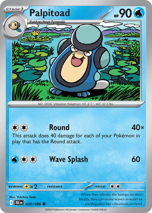 Palpitoad [Poke Ball] #20