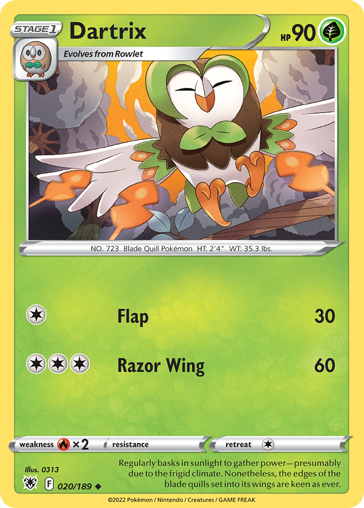 Dartrix Astral Radiance 20