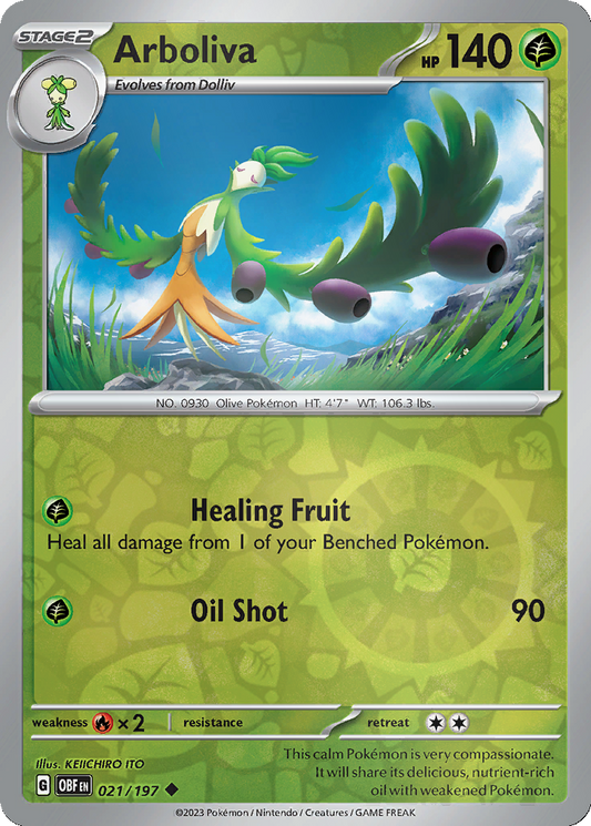 Arboliva [Reverse Holo] #21