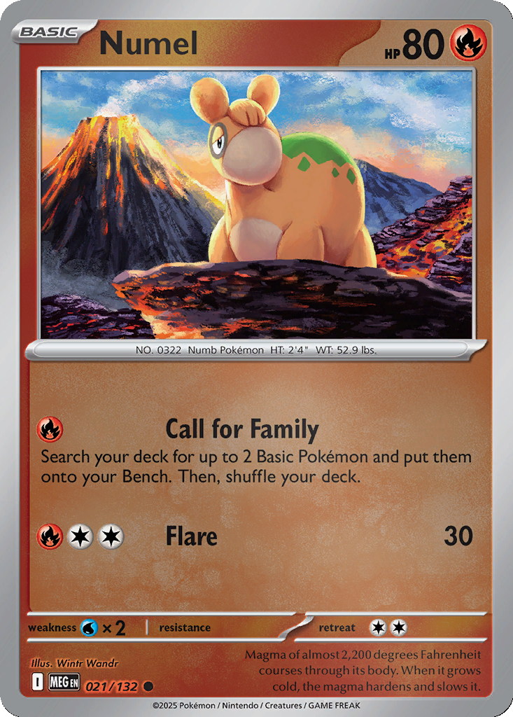 Numel [Reverse Holo] #21