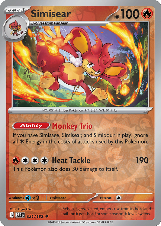 Simisear [Reverse Holo] #21