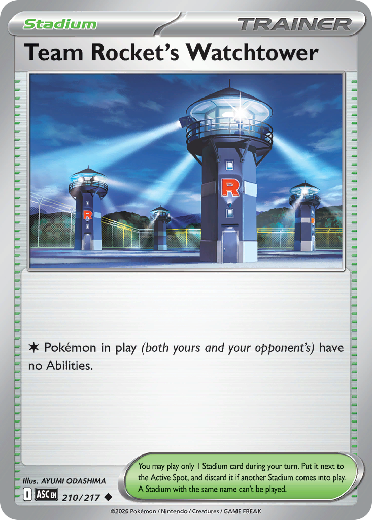 Team Rocket's Watchtower #210