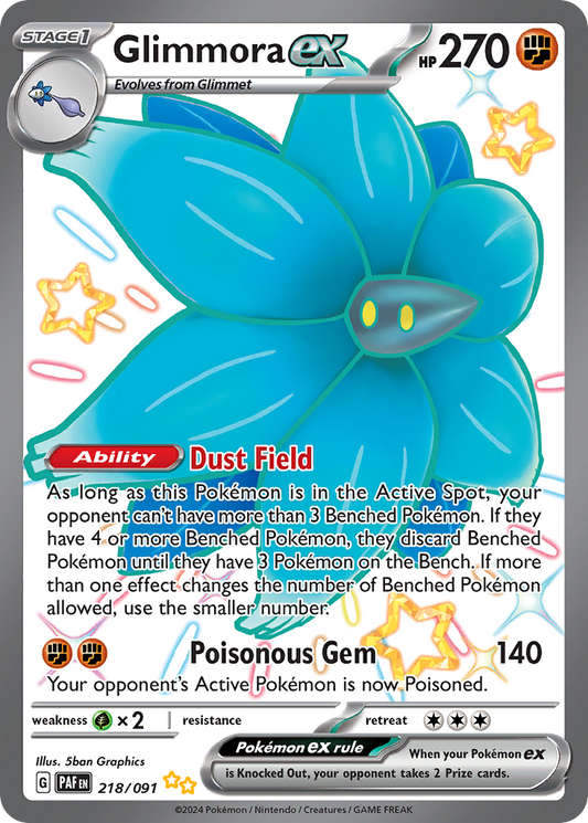 Glimmora ex Paldean Fates 218
