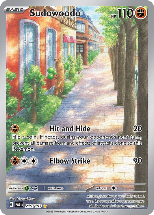 Sudowoodo #219