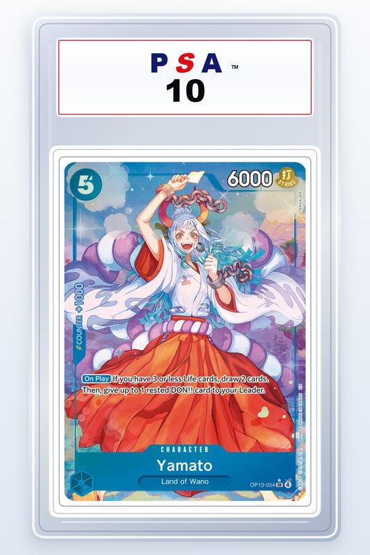 Yamato [Alternate Art] OP13-054 PSA 10