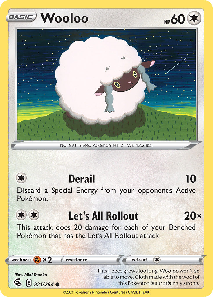 Wooloo Fusion Strike 221