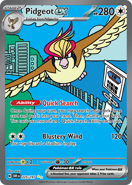 Pidgeot ex #225