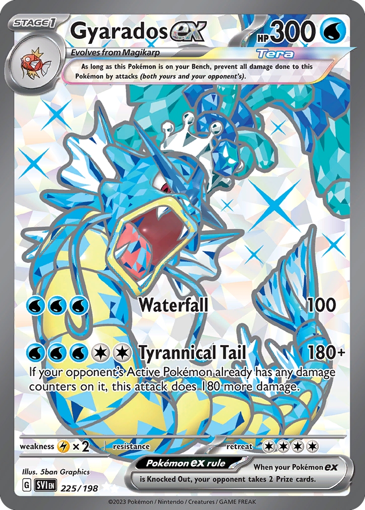 Gyarados ex Scarlet & Violet 225