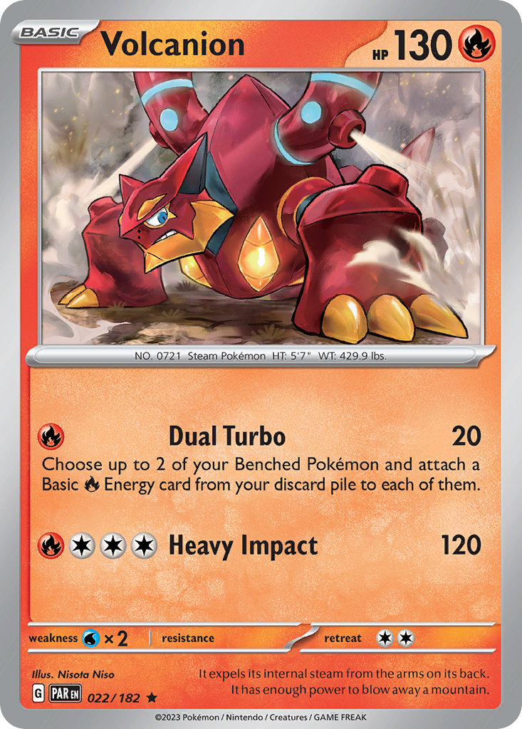 Volcanion [Holo] #22