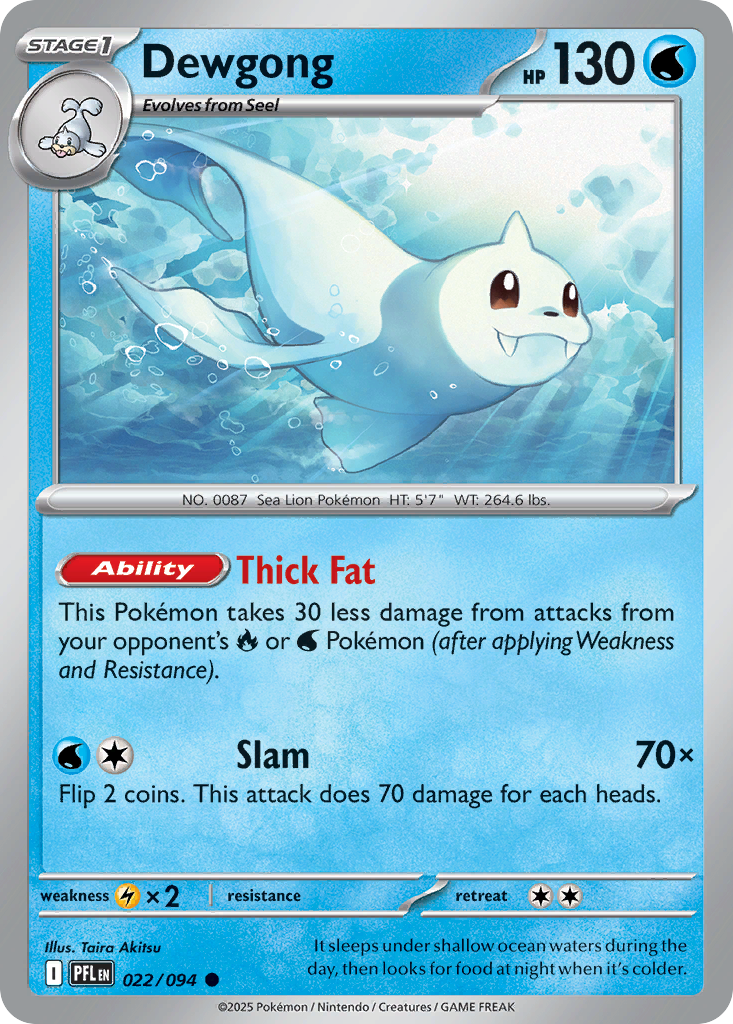 Dewgong Phantasmal Flames 22