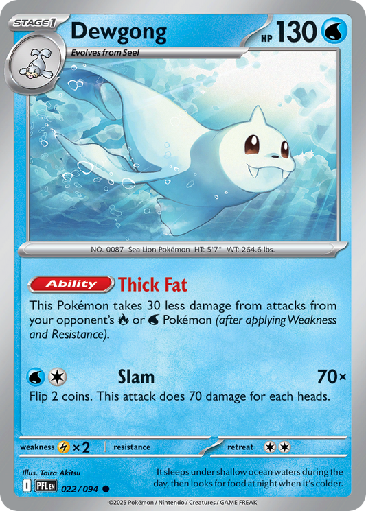 Dewgong Phantasmal Flames 22
