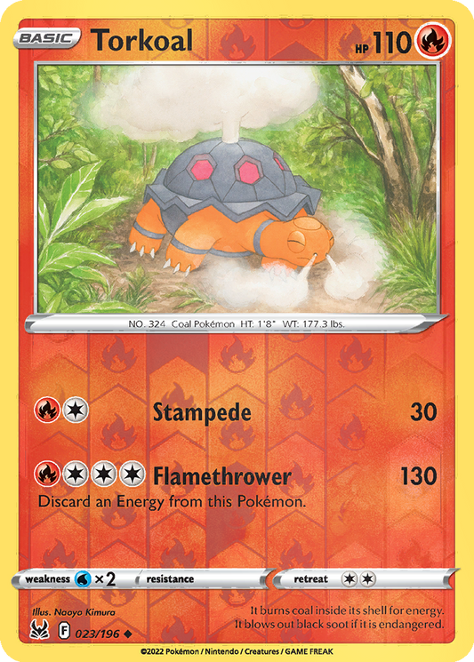 Torkoal [Reverse Holo] #23