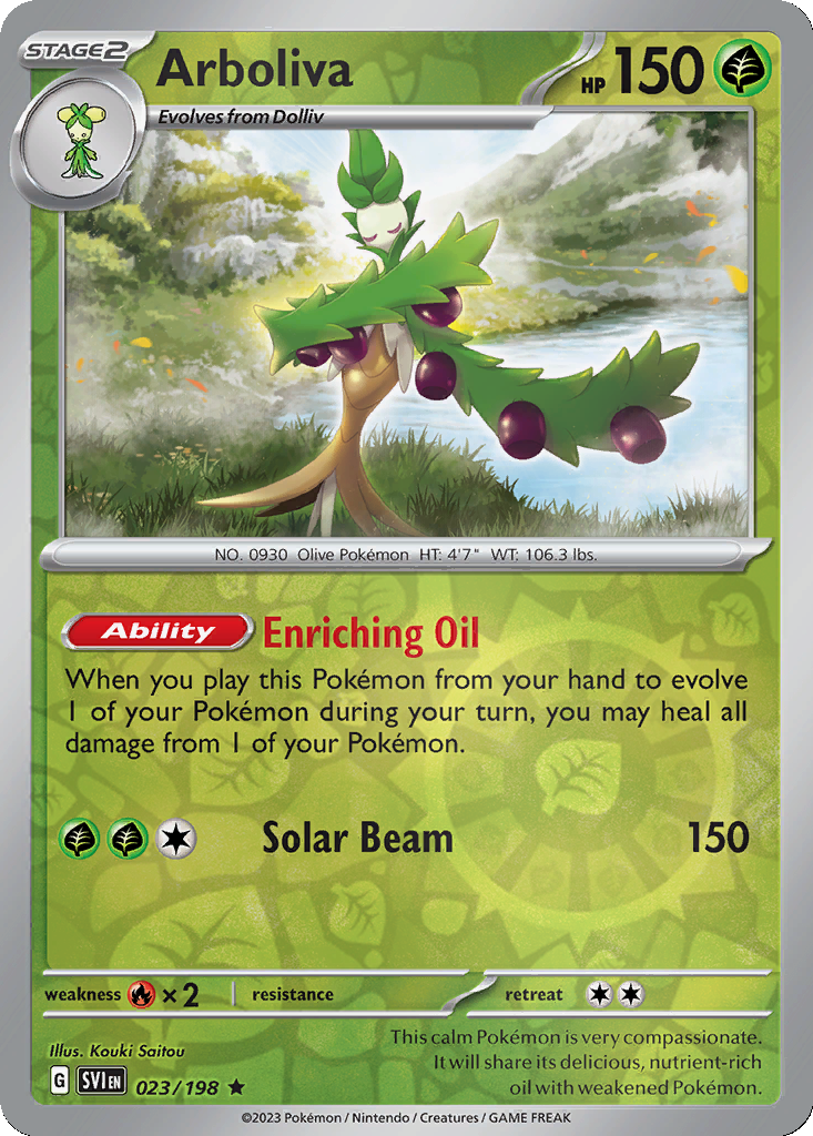 Arboliva [Reverse Holo] #23