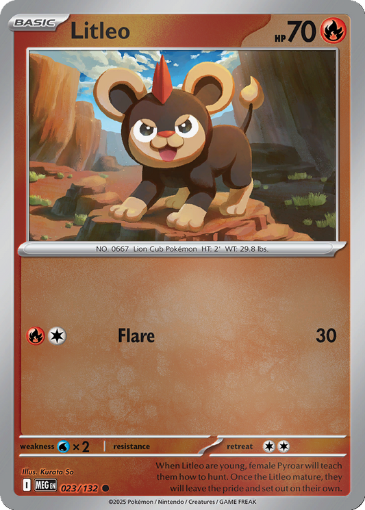 Litleo [Reverse Holo] #23