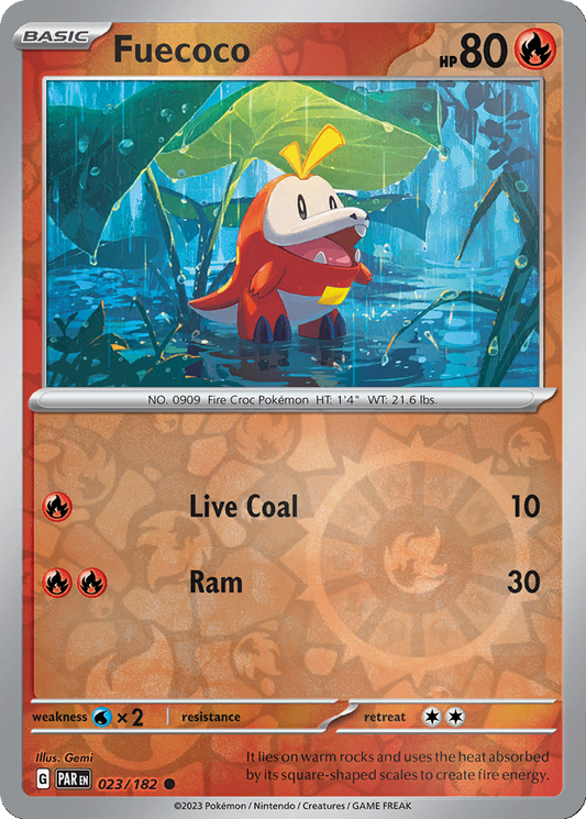 Fuecoco [Reverse Holo] #23