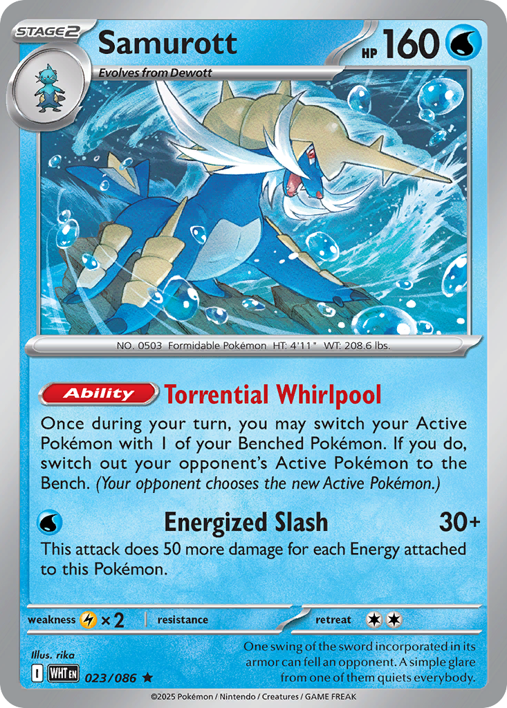 Samurott White Flare 23