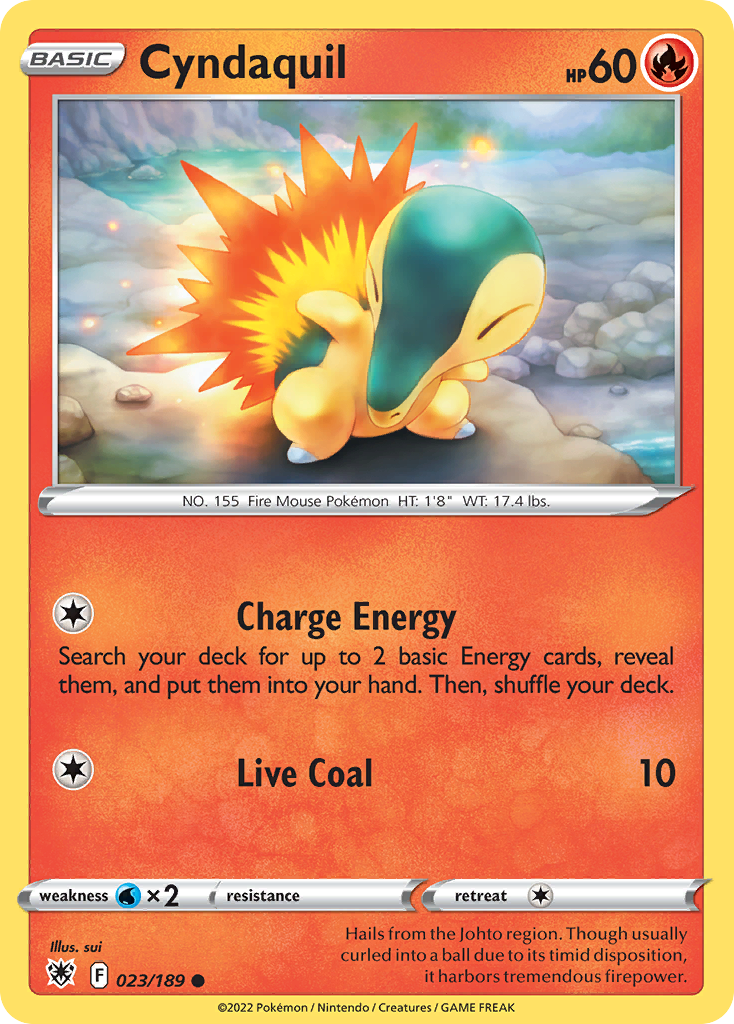 Cyndaquil Astral Radiance 23