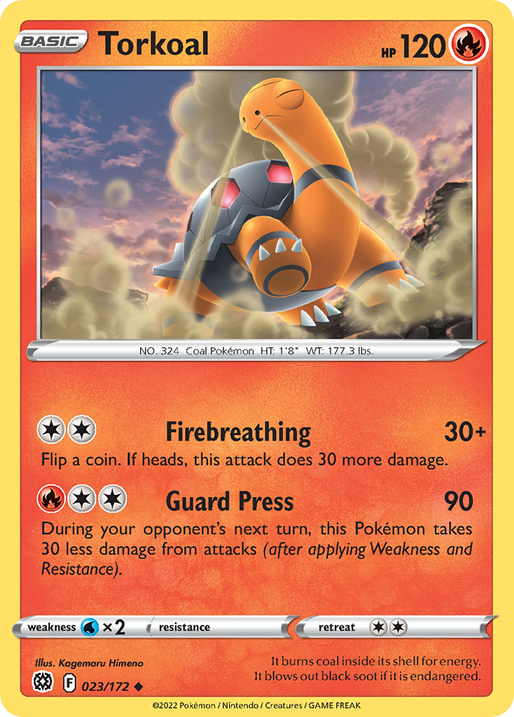 Torkoal Brilliant Stars 23