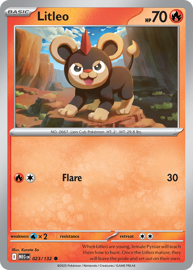 Litleo Mega Evolution 23