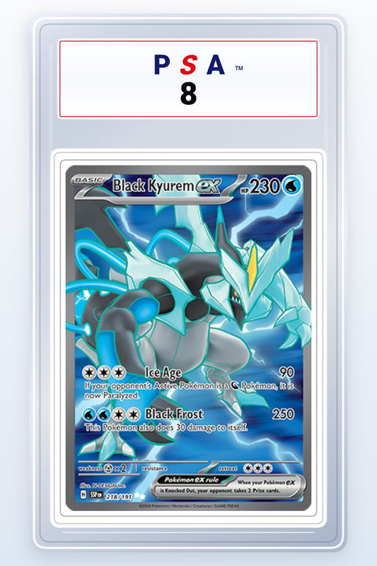 Black Kyurem ex #218 PSA 8
