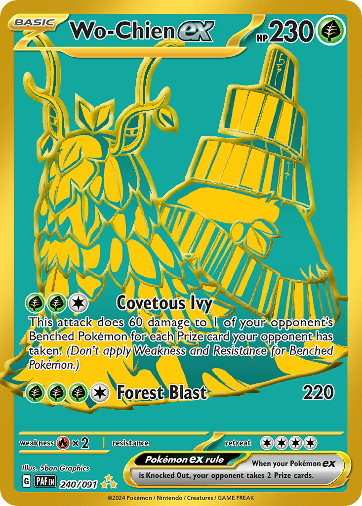 Wo-Chien ex Paldean Fates 240