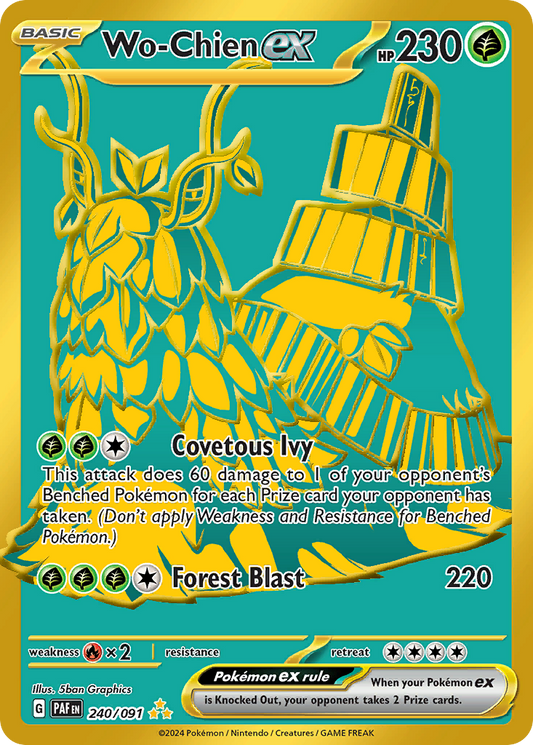 Wo-Chien ex Paldean Fates 240