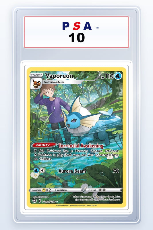 Vaporeon #TG02 PSA 10