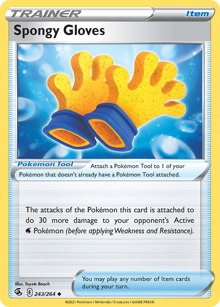 Spongy Gloves Fusion Strike 243