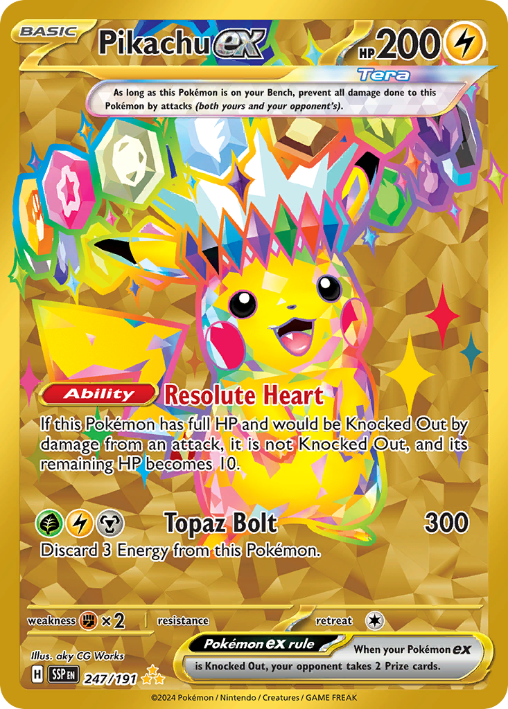 Pikachu ex #247
